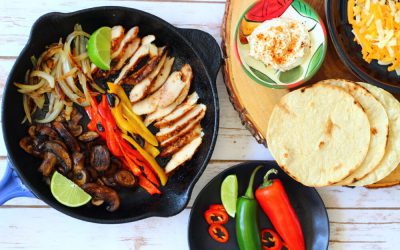 Kentucky Bourbon Chicken Fajitas Recipe