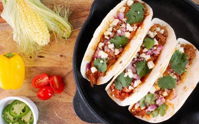 Pulled Pork Tacos with Mirasol Mole Cooking Sauce
