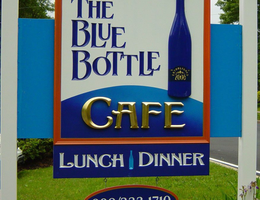 Never Blue at the Blue Bottle